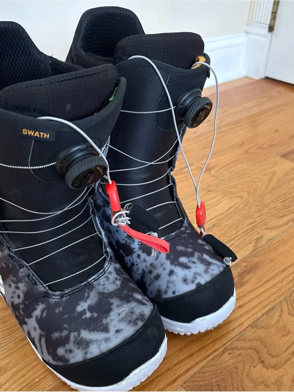 BOA Snow Boots for Men — Black & Gray Insulated Rain & Snow Boots